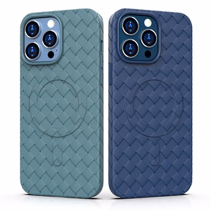 Magnetinis pintas dėklas iPhone 13 Pro - violetinis