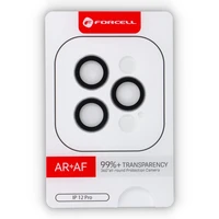 Forcell aukščiausios kokybės kameros objektyvo grūdintas stiklas - iPhone 12 Pro sidabrinis