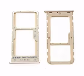SIM kortelės laikiklis Xiaomi Redmi 6/6A (2vnt) Gold ORG