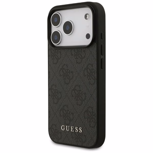 Guess 4G Classic dėklas telefonui iPhone 17 Pro - juodas