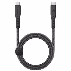 ENERGEA Laidas Flow USB-C - USB-C1.5m juodas/black 240W 5A PD Fast Charge