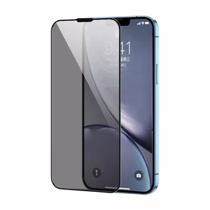 Apsauginis stiklas Joyroom HQ-Z34 iPhone 15 Pro su juodu kraštu