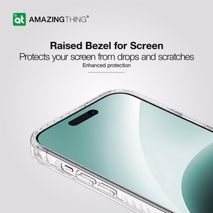 Amazing Thing Titan Pro Magnetinis dėklas telefonui 10FT IP156.7TMCL Iphone 15 Plus skaidrus