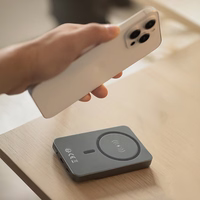 "Forever" belaidis maitinimo šaltinis MATB-200 20W PD 5000 mAh magnetinis juodas