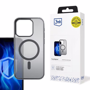3mk Frosty MagCase for iPhone 14 Pro Max - Black