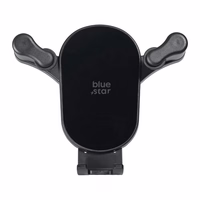 Automobilinis universalus telefono laikiklis Blue Star (Black Mirror) juodas