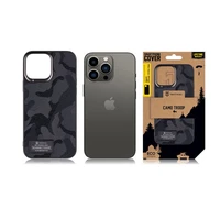 Tactical Camo Troop Dėklas for Apple iPhone 13 Pro Max Juodas
