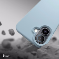 "Etteri" silikoninis dėklas "iPhone 16 Plus" 6,7" šviesiai mėlynas