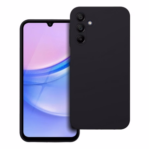 Dėklas silikoninis 2mm telefonui SAMSUNG A15 5G / A15 4G juodas