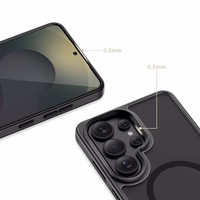 Tech-Protect MagRack MagSafe Dėklas for Samsung Galaxy S26 Ultra - Matinis juodas