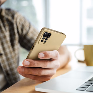 METALLIC dėklas telefonui HONOR X7A auksinis
