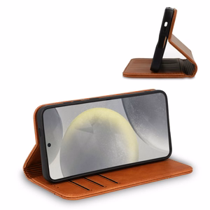 Wonder Prime dėklas telefonui Motorola Moto G14 rudas