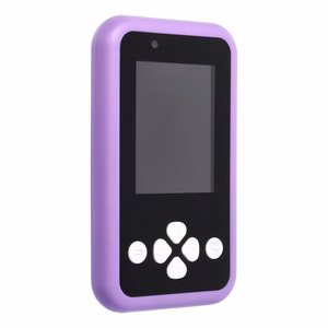 Žaidimų konsolė vaikams su IPS ekranu 2,4" su mygtukais KDC-0027A violetinė