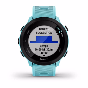 Garmin Forerunner 55 – GPS išmanusis laikrodis, MIP, 42 mm, pilkas