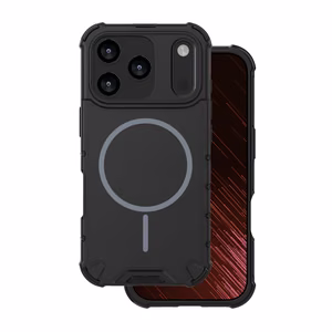 Defender 2in1 Mag dėklas for iPhone 17 Pro 6,3" juodas