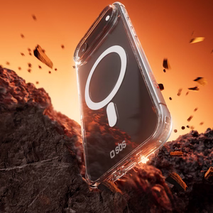 SBS Extreme Mag Dėklas telefonui iPhone 17 Air su D3O technologija - Skaidrus