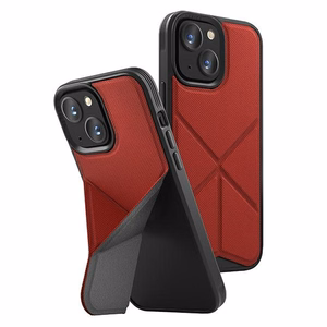 Uniq Transforma Magnetinis dėklas iPhone 13 - raudonas