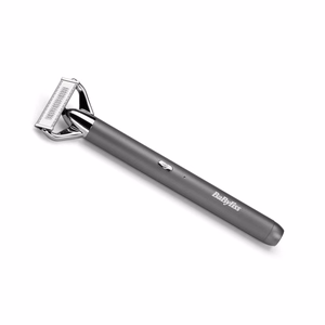 BaByliss Super-X Metal OT996E – cordless wet-and-dry beard trimmer, silver