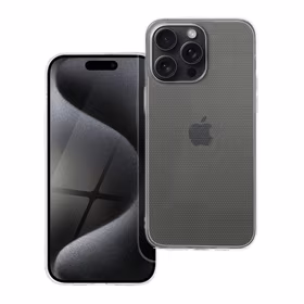 Skaidrus dėklas 2 mm dėžutėje IPHONE 15 Pro Max skaidrus