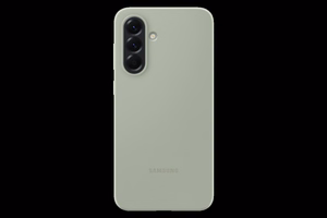 PA566CGEGWW silikoninis dėklas Samsung Galaxy A56, šalavijų žalia