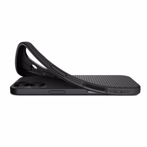 Spigen Liquid Air dėklas telefonui iPhone 17 - matinė juoda