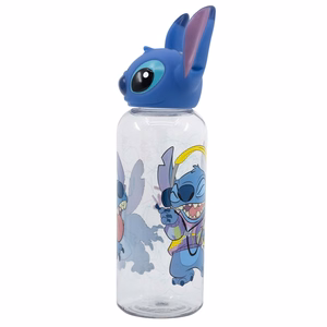 Disney Stitch Flowers gertuvė su 3D dangteliu, 560 ml