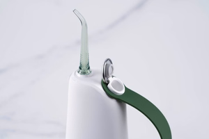 Oclean W10 burnos irigatorius, žalias, 2 antgaliai