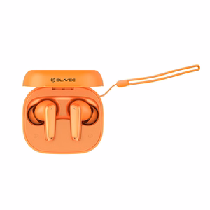 Blavec Bluetooth TWS Ausinės BW-07 Live su LCD ekranu (BW07L-O) oranžinės