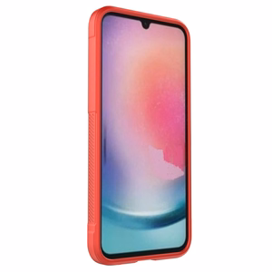 Dėklas telefonui Magic Shield Samsung Galaxy A24 4G lankstus apsauginis dėklas - raudonas