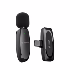 Devia microphone for smartfon Kintone USB-C juodas