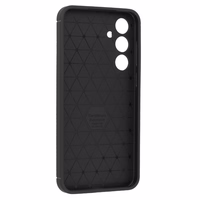 Tel Protect Carbon Elite dėklas telefonui Samsung Galaxy A55 5G juodas