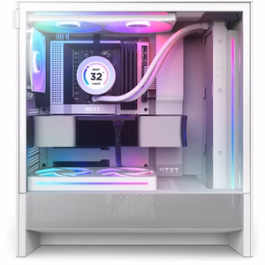 NZXT kompiuterio korpusas H5 Flow RGB 2024 baltas