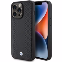 BMW odinis deimanto raštas dėklas telefonui iPhone 15 Pro Max - juodas