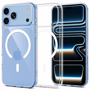 Tech-Protect FlexAir Hybrid skaidrus MagSafe dėklas ir Glass Fit+ grūdintas stiklas, 2 vnt., skirti iPhone 18 Pro Max / 17 Pro Max