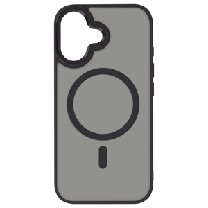 Frozen Mag dėklas iPhone 16 6,1" juodas