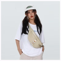 Nimmy Per petį Akiniai Kietas Katė Pečių krepšys - pilka