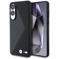 BMW odinis didelių juostų Magnetinis dėklas telefonui Samsung Galaxy S25 Edge - juodas