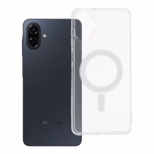 Чехол для Samsung A07 Clear Mag Cover (STR) совместимый с MagSafe прозрачный