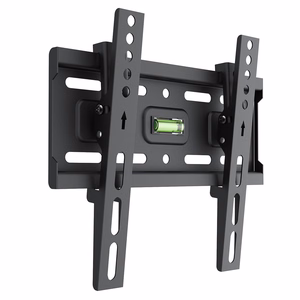Maclean MC-189 – TV wall mount, 13–43-inch, VESA 200×200, up to 45 kg, black, tilt +2° to -10°