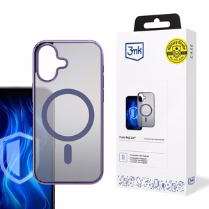 3mk Frosty MagCase фиолетовый для Apple iPhone 16 - фиолетовый