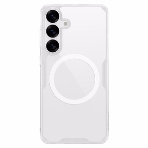 Nillkin Nature TPU Pro Magnetinis dėklas telefonui su MagSafe Samsung S25 - Baltas
