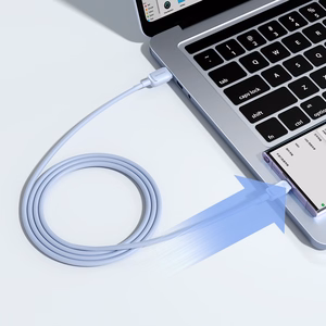 Joyroom Multi-Color Series A14 USB-A / USB-C 3A 1.2 m kabelis - mėlynas