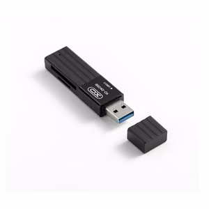 Kortelių skaitytuvas XO (DK05B) (microSD, USB 3.0) juodas