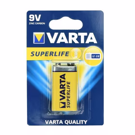 Varta Superlife 9V Vienkartinė baterija Cinko anglis