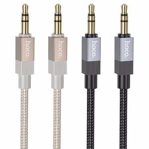 Audio adapteris Hoco UPA32 3,5mm į 3,5mm (p-p) juodas