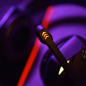 Проводные игровые наушники ART Jack 3,5 mm / USB A с микрофоном G11 чёрные