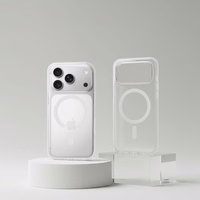 "iPhone 17 PRO MAX" dėklas "Forcell F-Protect Clear Hybrid Premium", suderinamas su skaidriu