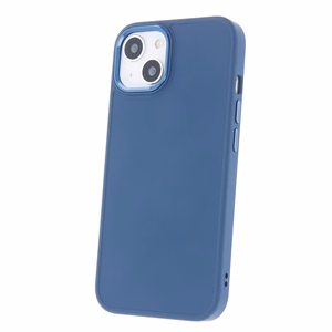 Satininis dėklas iPhone 15 Pro Max 6,7" tamsiai mėlynas
