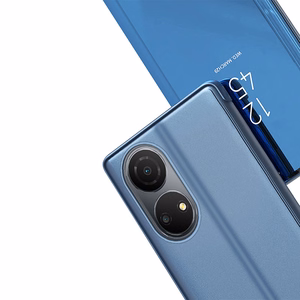 Dėklas telefonui Clear View Honor X7 / Honor Play 30 Plus flip dėklas juodas