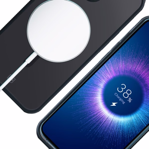 3mk Smoke Magnetinis dėklas telefonui Apple iPhone 12 Pro Max - juodas